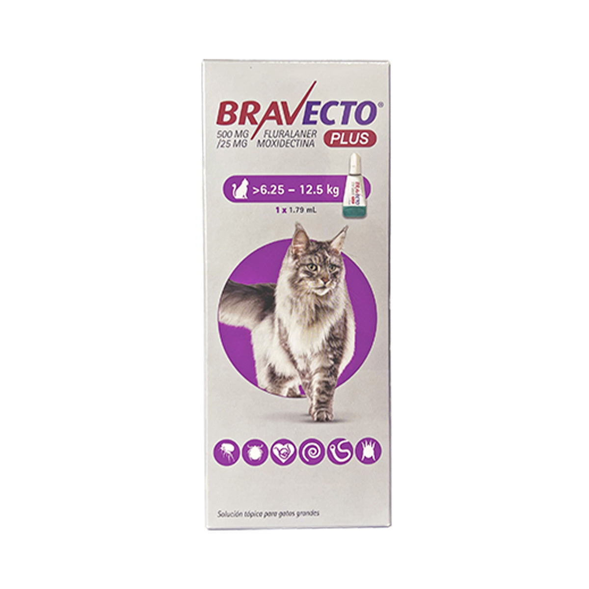 Bravecto Plus para Gatos – Solución Tópica MSD