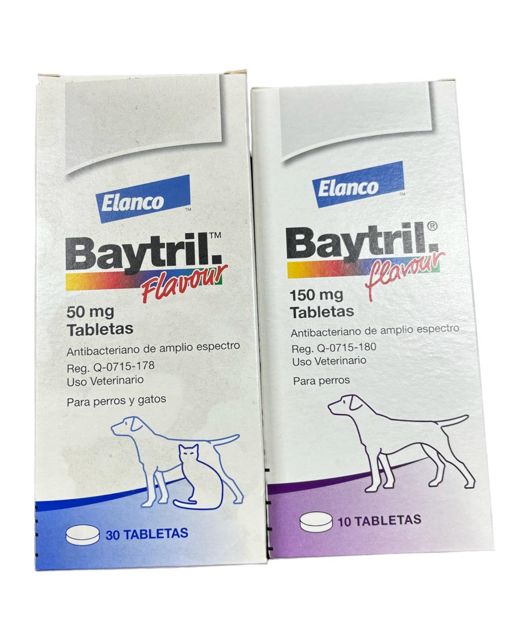Baytril Flavour para Perros y Gatos – Tabletas Orales Elanco