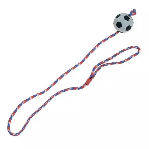 Pelota de esponja 6 cm con cuerda Karlie