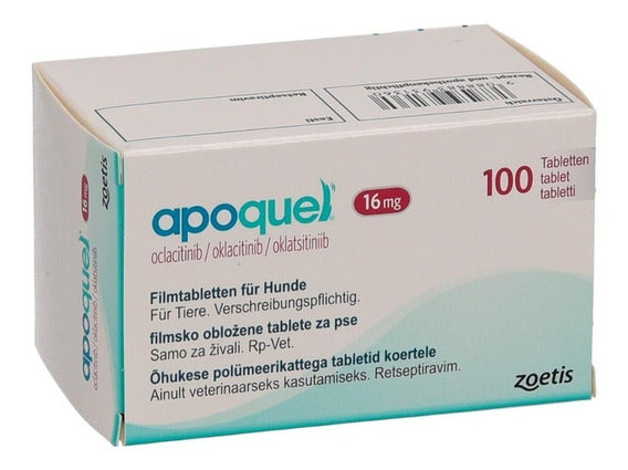 Apoquel Zoetis 16 mg para Perros – Tabletas Orales Veterinarias