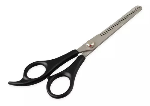 Tijeras para entresacar doble cara mango de plástico Karlie