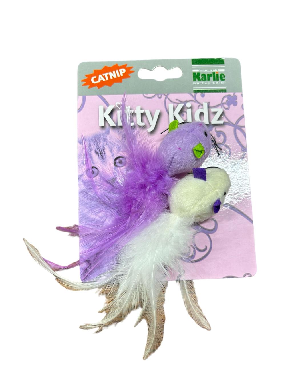 Juguete para Gato Karlie – Ratón con Catnip (2 Piezas)