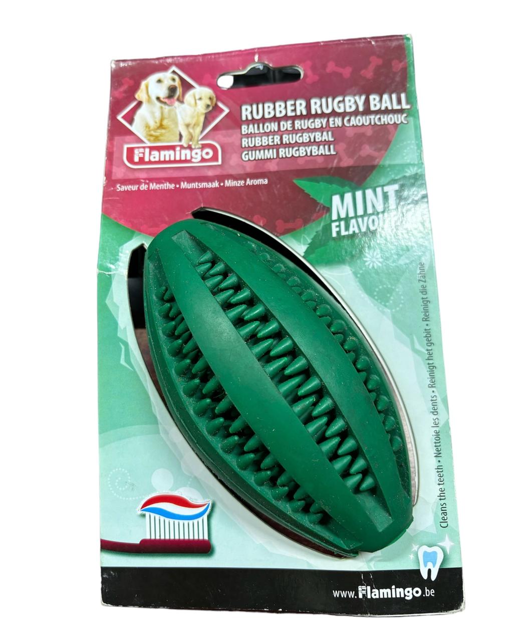 Pelota de Rugby de Goma con Menta Karlie