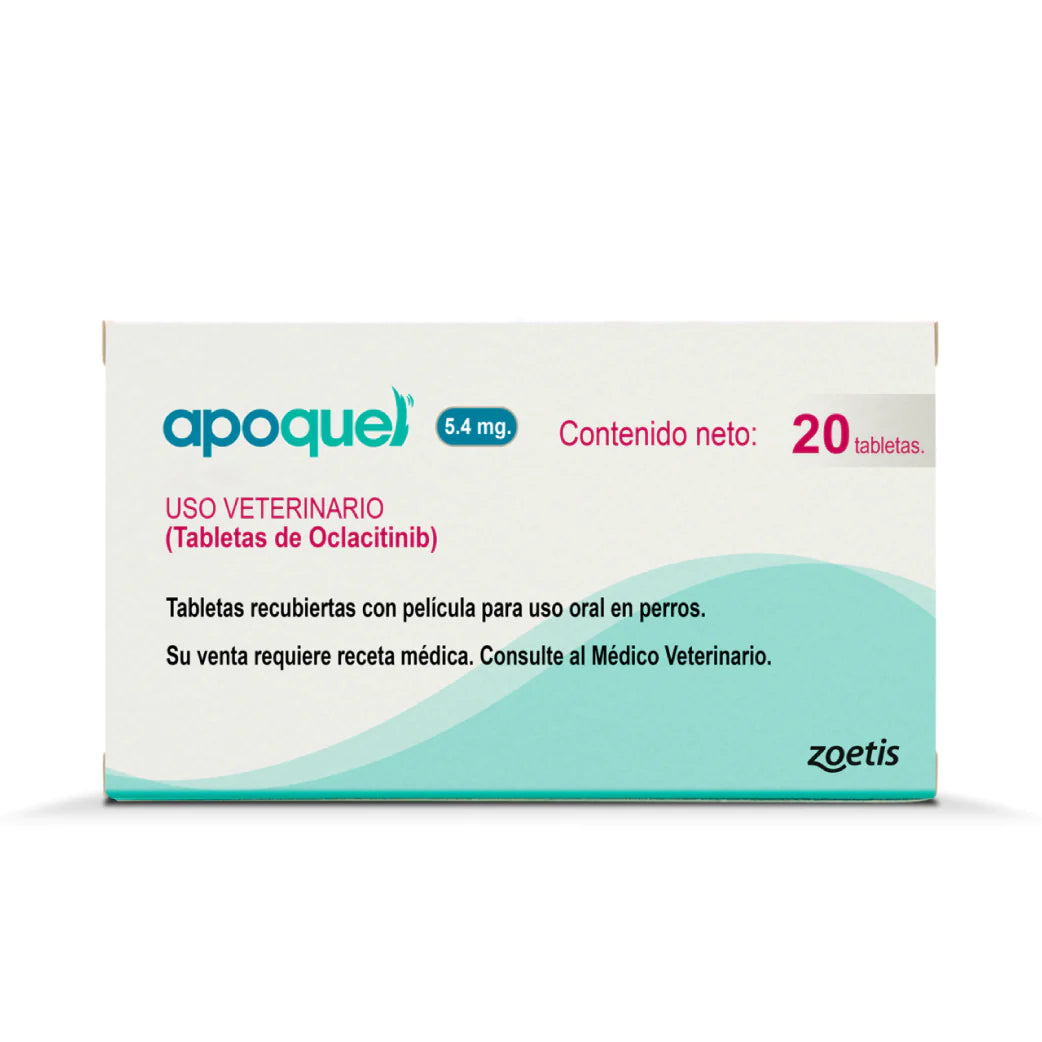 Apoquel Zoetis 5.4 mg – Tabletas Orales para Perros