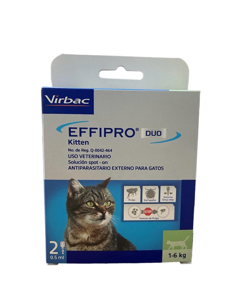 Effipro Duo para Gatos – Pipetas Tópicas (2 Pzas)