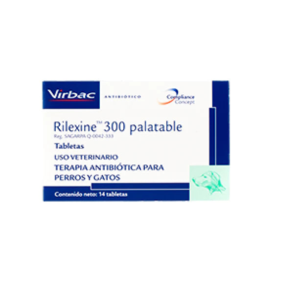 Rilexine Palatable para Perros y Gatos – Tabletas Orales Virbac
