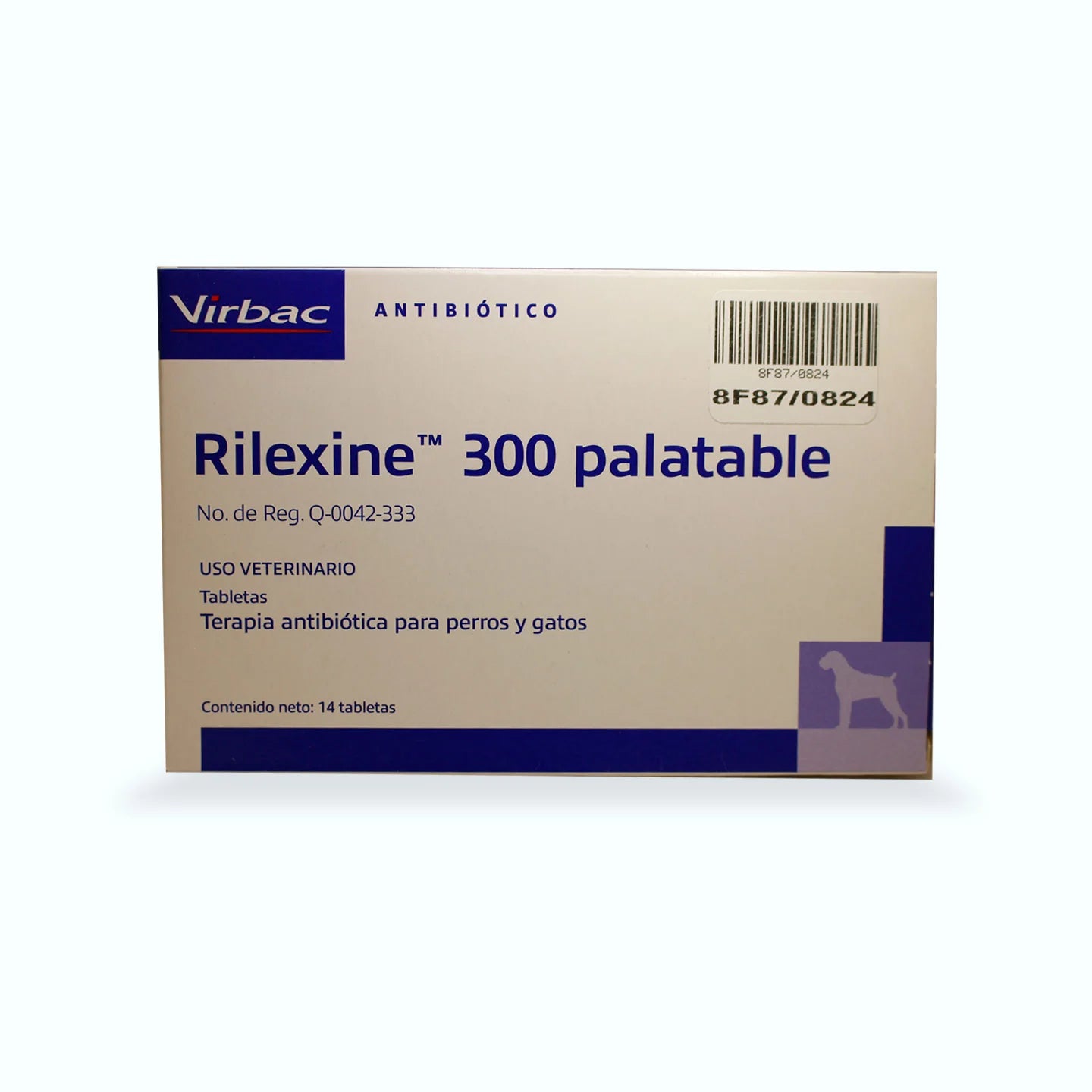 Rilexine Palatable para Perros y Gatos – Tabletas Orales Virbac