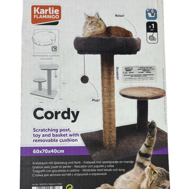 Rascador Para Gato Cordy 60x71x65 Cm KARLIE