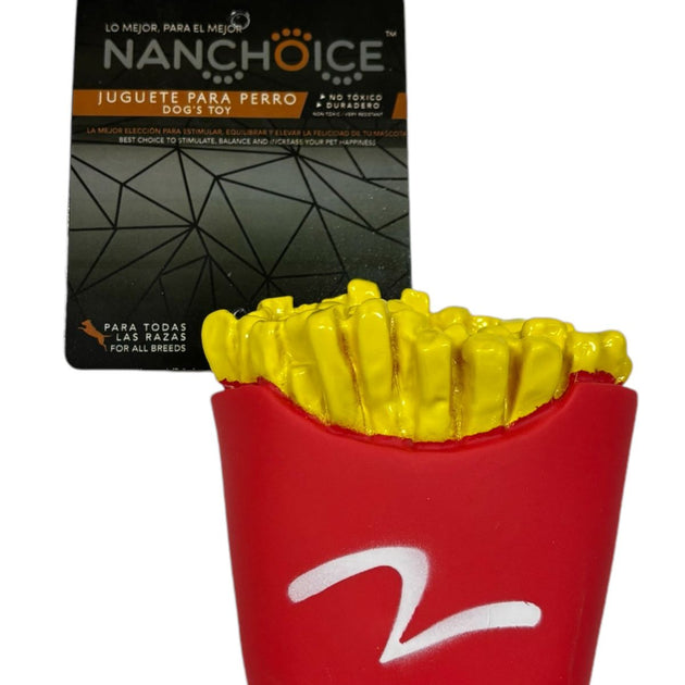 Juguete  Dog Vinil PAPAS FRITAS Nanchoice