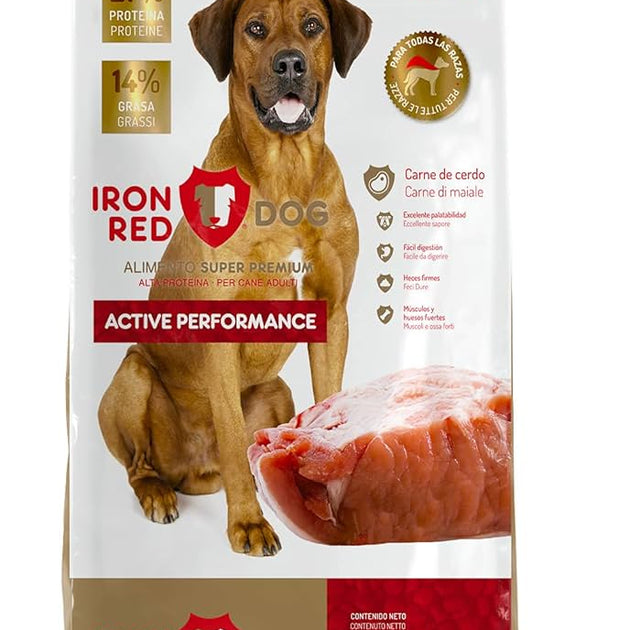 Alimento Premium Iron Dog Red 20 Kg