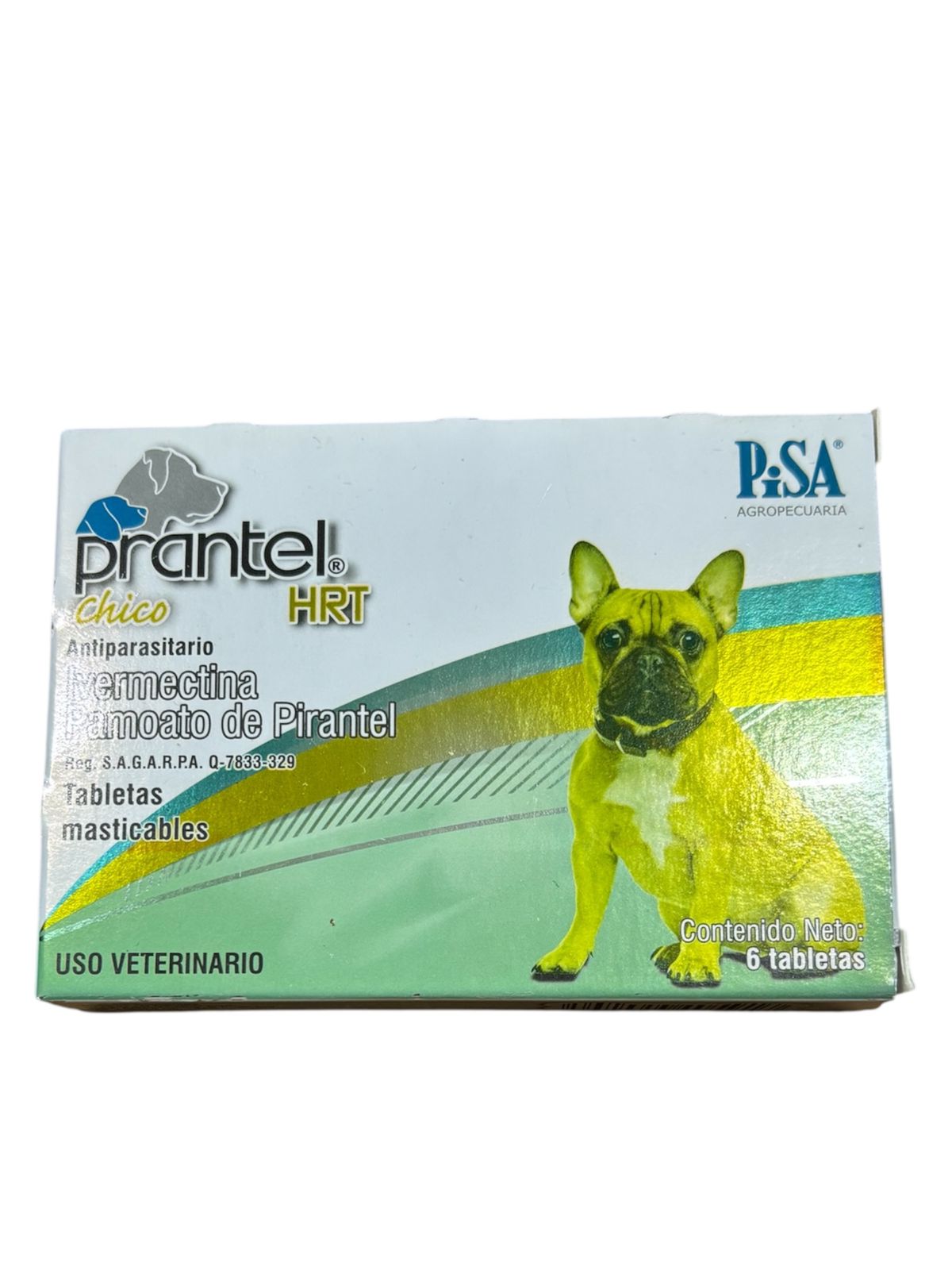 PRANTEL® HRT TABLETAS MASTICABLES