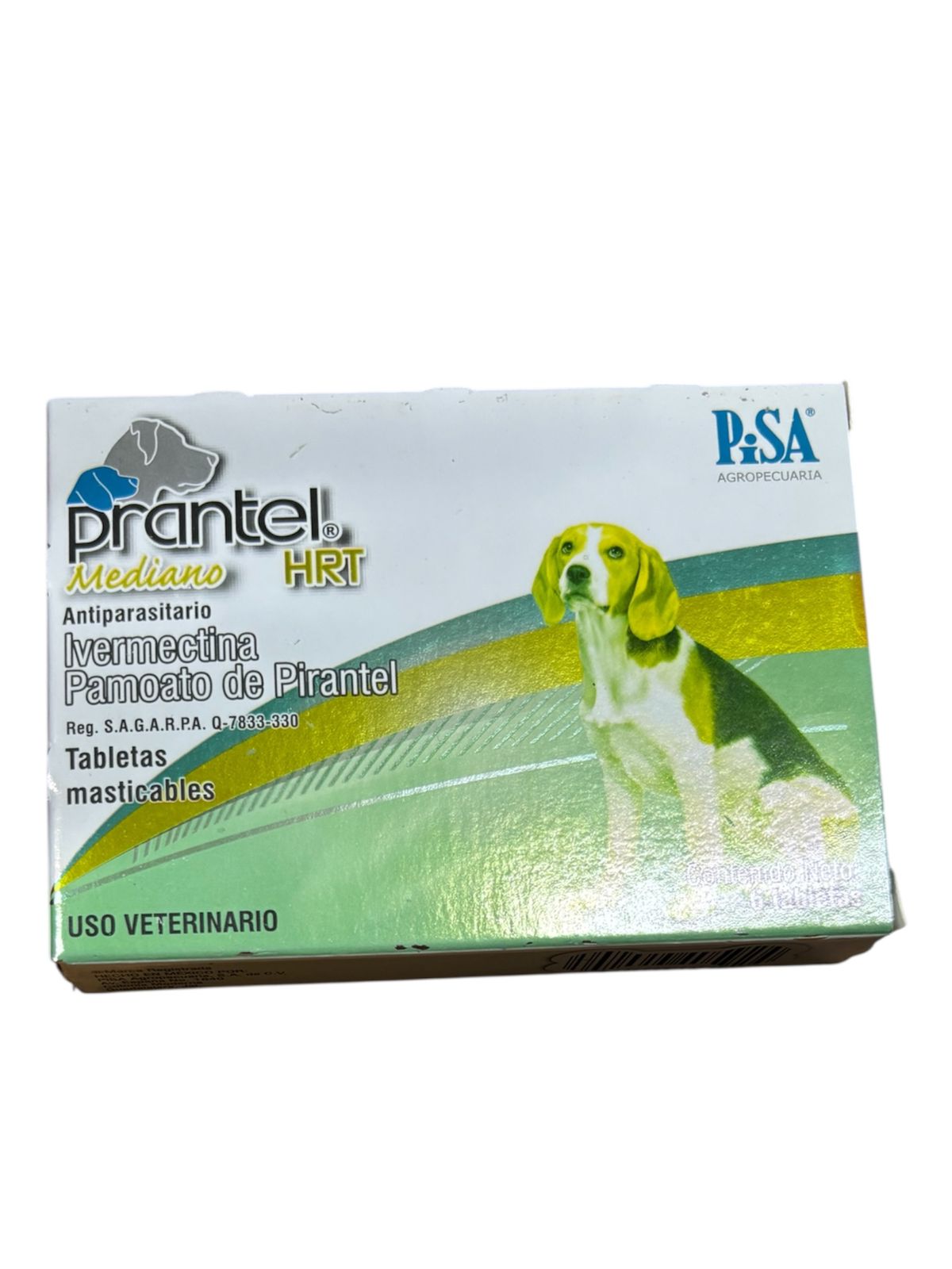 PRANTEL® HRT TABLETAS MASTICABLES