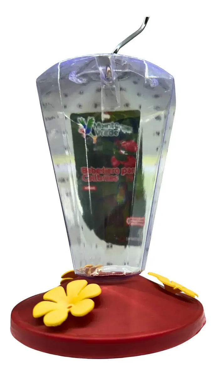 Bebedero Colibri 450 Ml Alimentador Colibries Colgante