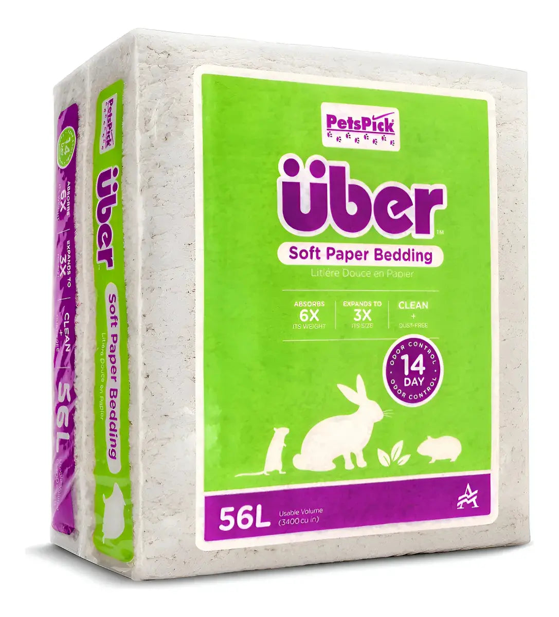 Sustrato Papel Petspick Über Super Absorbente Antiolores 56 L Blanco