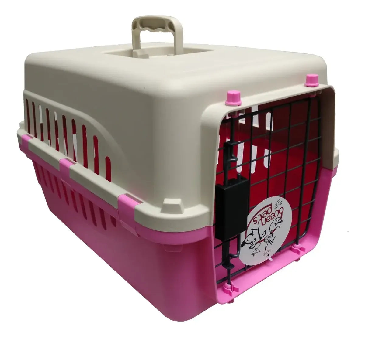 Transportadora Puerta Metal 50x35x32 Cm OP-50A