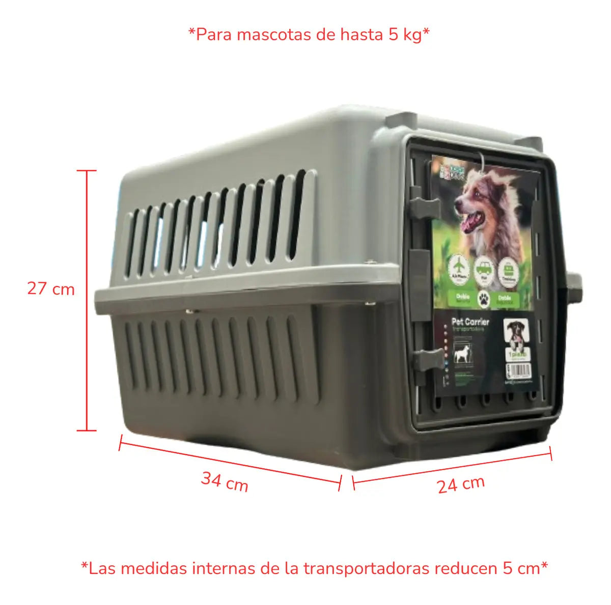 Transportadora Ocean Pets Para Mascotas Mini 42*28*28.5CM