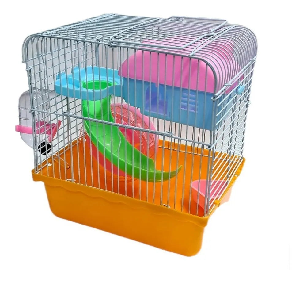 JAULA P/HAMSTER CRICCETA COLORS 23x17x26