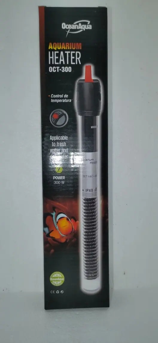 Termostato Pecera 300 Watts Ocean Aqua Mod. Oct-300