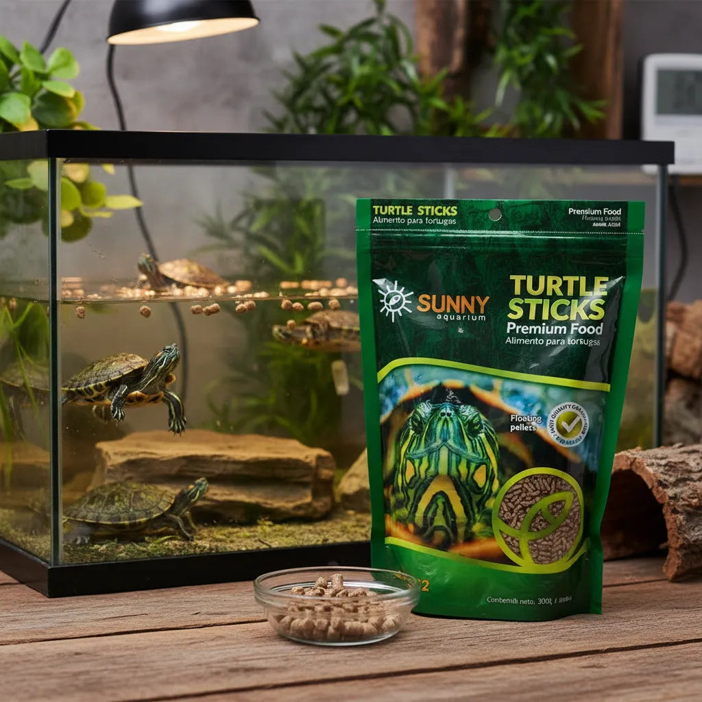 Alimento Para Tortuga 300g Turtle Sticks Comida Premium
