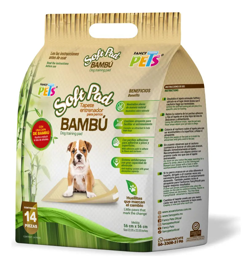 TAPETE ENTRENADOR SOFT PAD BAMBU - 14 PZ