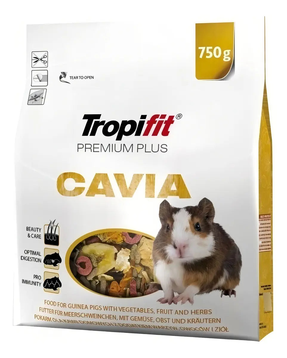 ALIMENTO TROPIFIT PREMIUM PLUS CAVIA PARA CUYO 750g