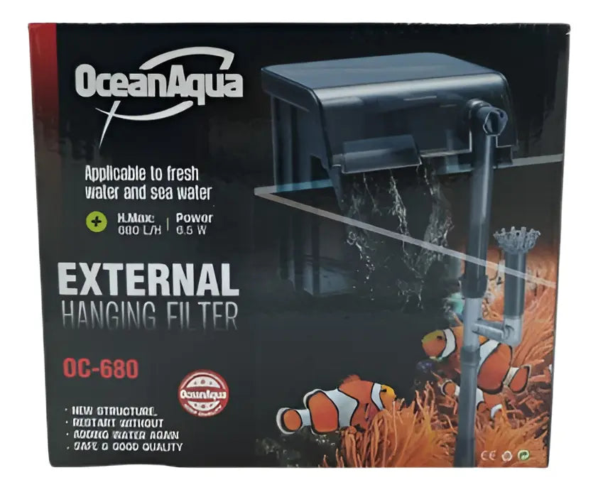 Ocean Aqua Filtro De Cascada Oc-680