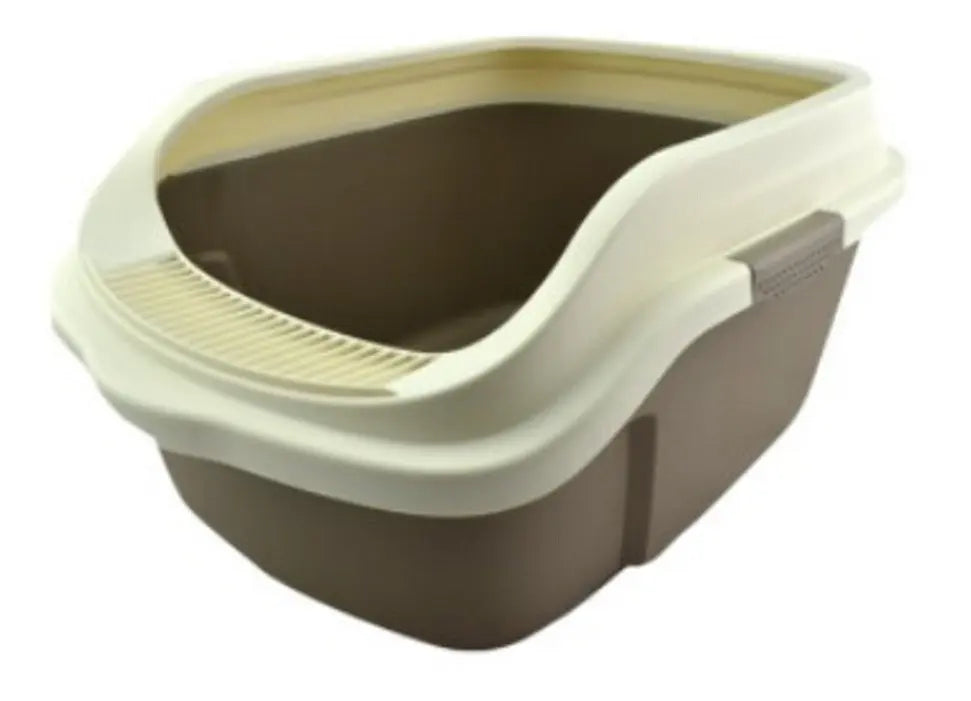ARENERO C/REJILLA P/LIMPIEZA DE PATAS DE GATO 51.3 X 39 X 24.3cm