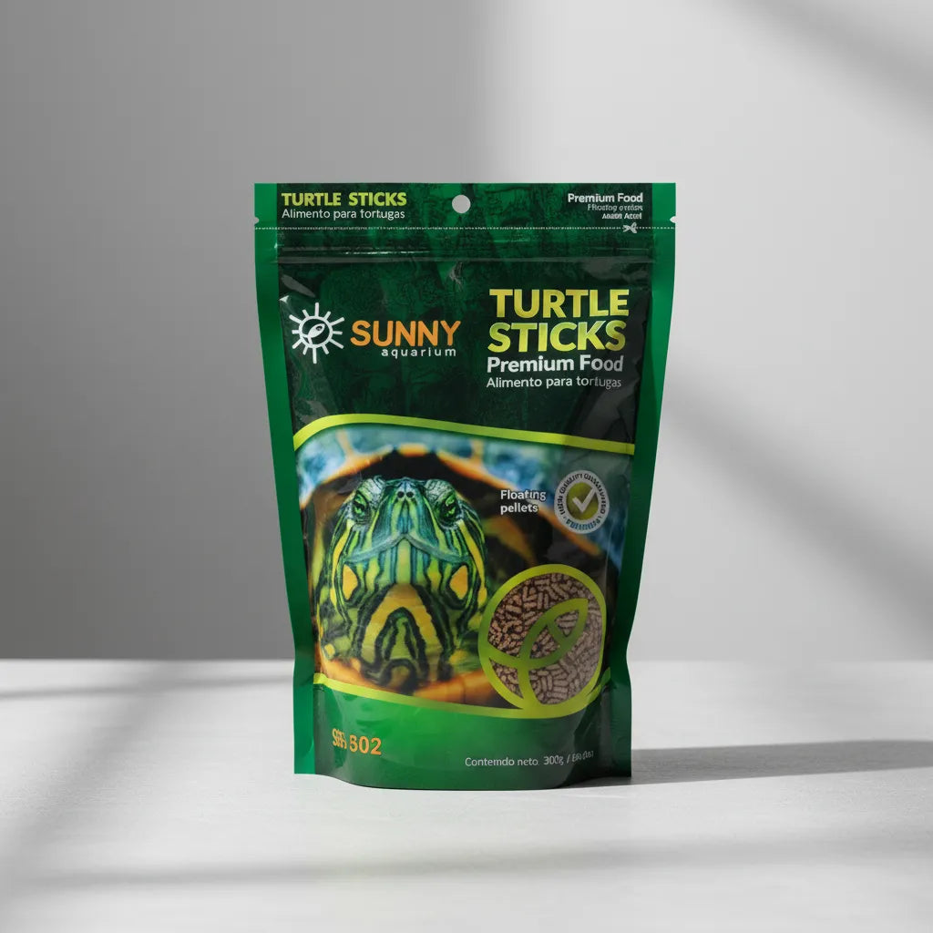 Alimento Para Tortuga 300g Turtle Sticks Comida Premium