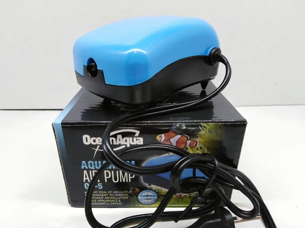 Bomba de Aire Ocean Aqua OC-5 para Peceras y Acuarios 10-50L 2W
