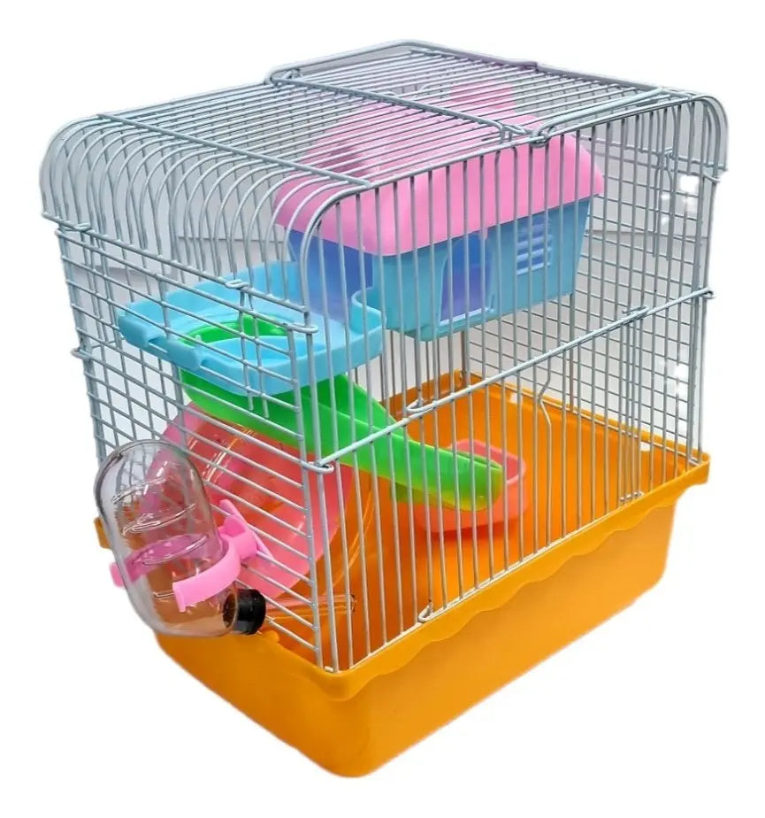 JAULA P/HAMSTER CRICCETA COLORS 23x17x26