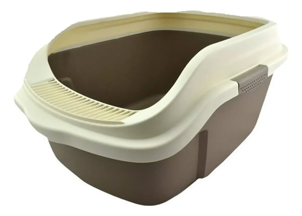 ARENERO C/REJILLA P/LIMPIEZA DE PATAS DE GATO 51.3 X 39 X 24.3cm