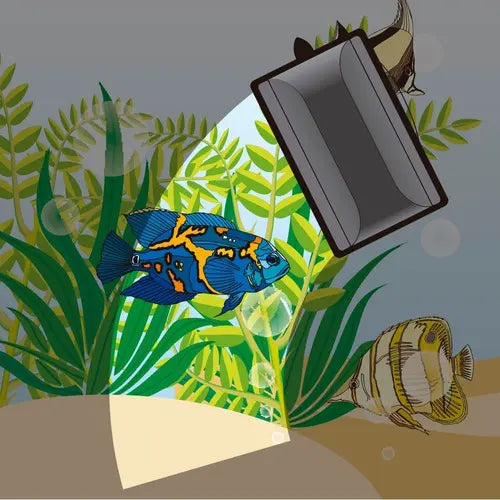 LIMPIADOR MAGNETICO MEDIANO PARA ACUARIO OCEAN AQUA