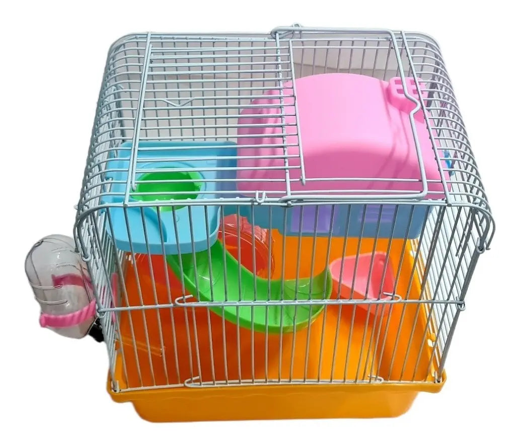 JAULA P/HAMSTER CRICCETA COLORS 23x17x26