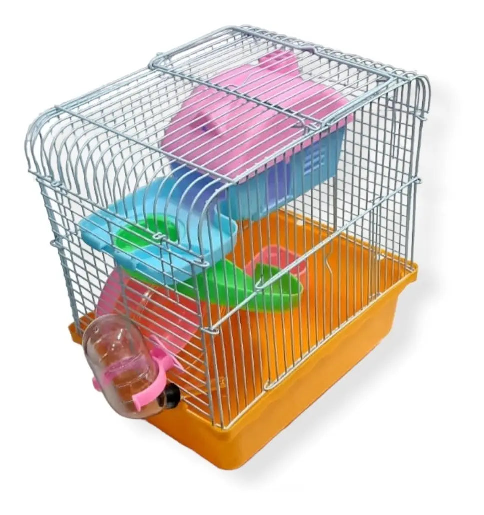 JAULA P/HAMSTER CRICCETA COLORS 23x17x26