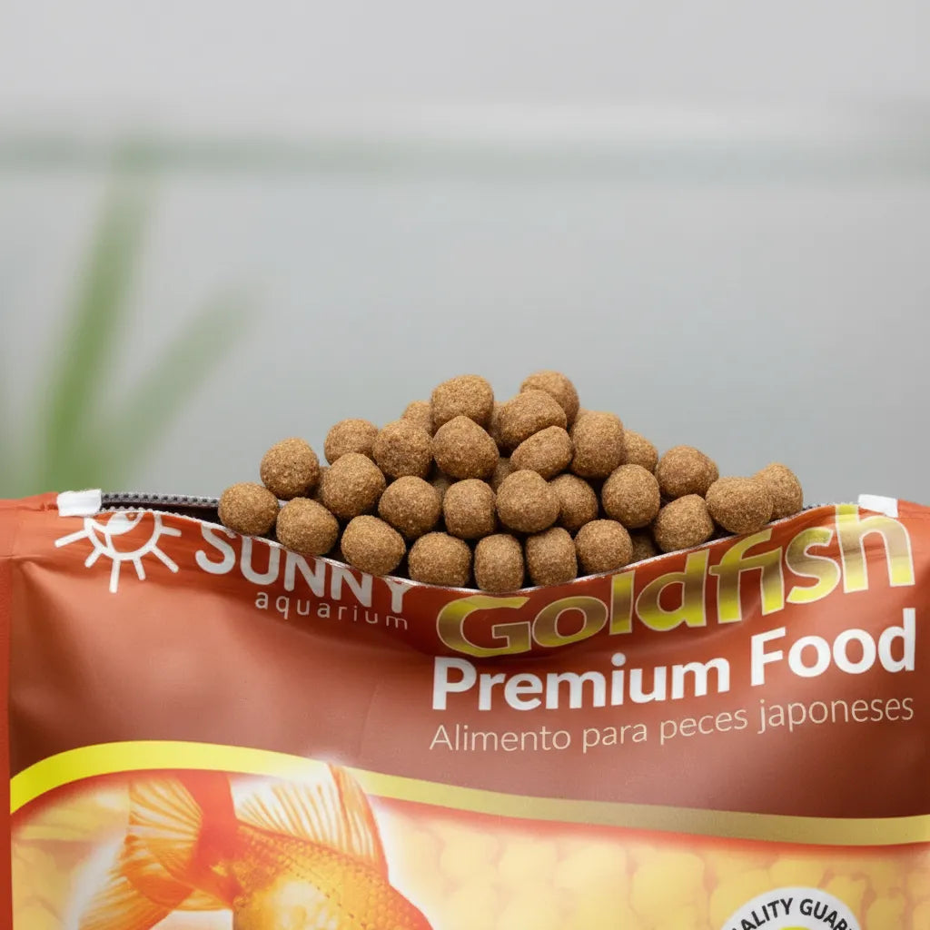 Alimento Premium Para Peces Japoneses Goldfish Sunny 300g