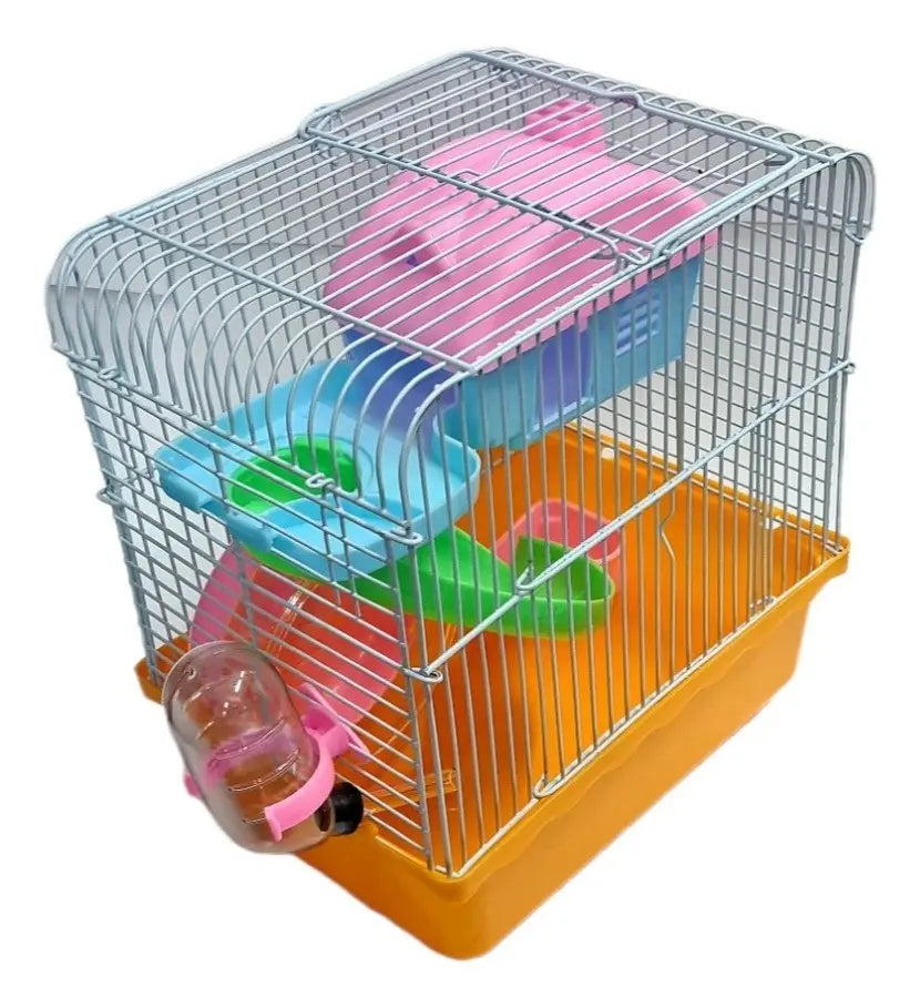 JAULA P/HAMSTER CRICCETA COLORS 23x17x26