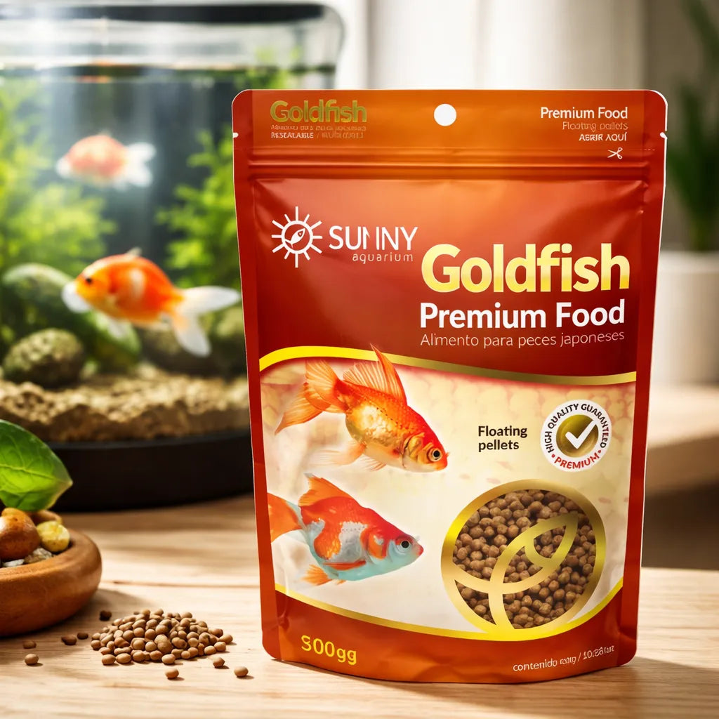 Alimento Premium Para Peces Japoneses Goldfish Sunny 300g