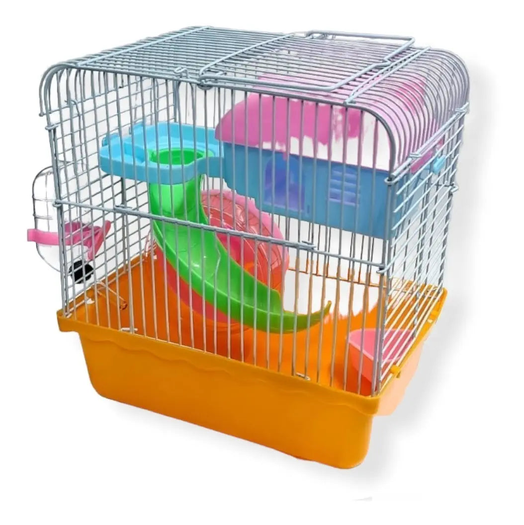 JAULA P/HAMSTER CRICCETA COLORS 23x17x26