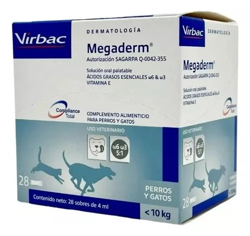 Megaderm 28 Sobres Virbac