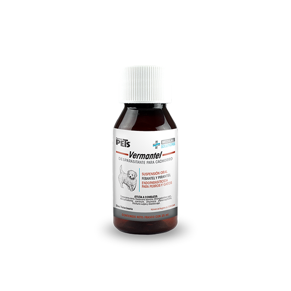 MS VERMANTEL DESPARASITANTE P/CACHORROS 25 ML