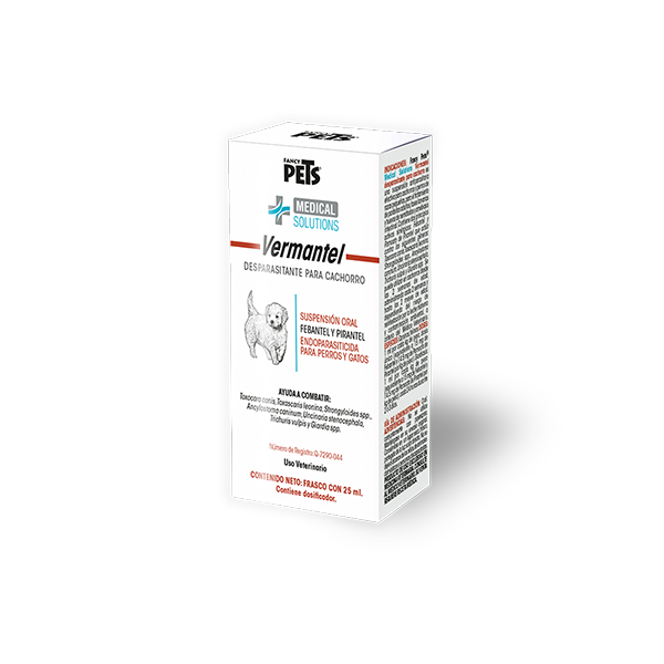 MS VERMANTEL DESPARASITANTE P/CACHORROS 25 ML