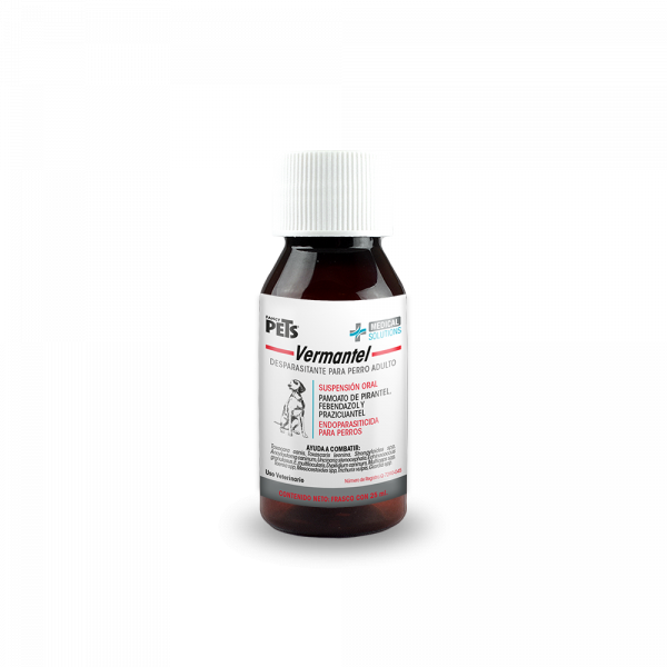 MS VERMANTEL DESPARASITANTE P/ADULTO 25 ML