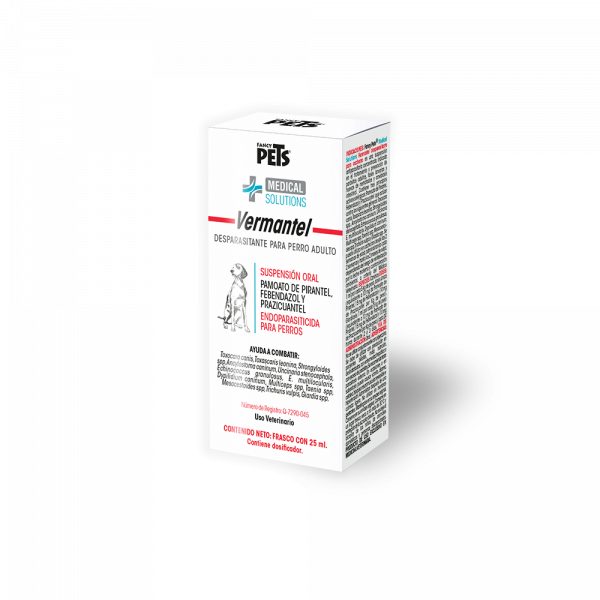 MS VERMANTEL DESPARASITANTE P/ADULTO 25 ML