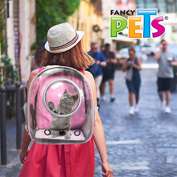 MOCHILA BURBUJA P/MASCOTAS