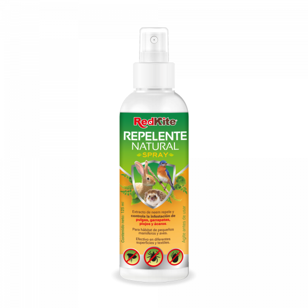 SPRAY REPELENTE DE PULGAS P/HABITAT DE AVES 125 ML