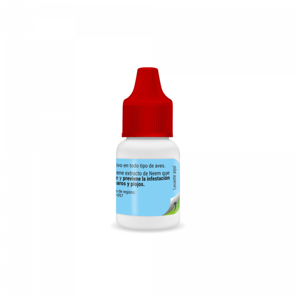 REPELENTE NATURAL DE ÁCAROS Y PIOJOS P/ AVES 10 ML
