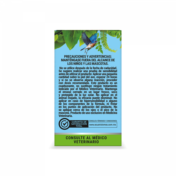 REPELENTE NATURAL DE ÁCAROS Y PIOJOS P/ AVES 10 ML