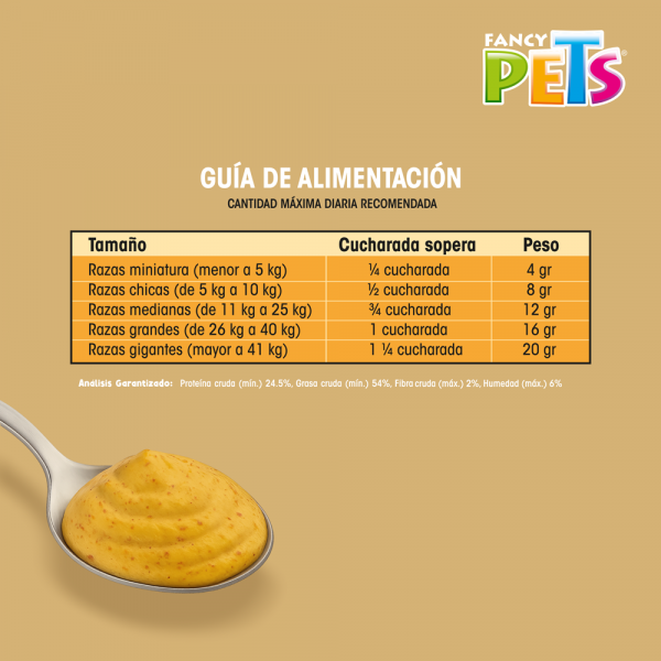 SUMINISTRO ALIM. CREMA DE CACAHUATE P/ PERROS 100G