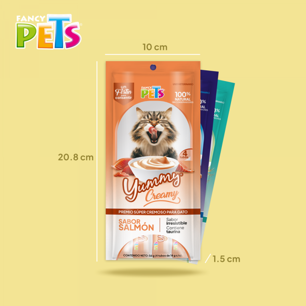 PREMIOS YUMMY CREAMY P/GATO SURTIDO - 12 PACK