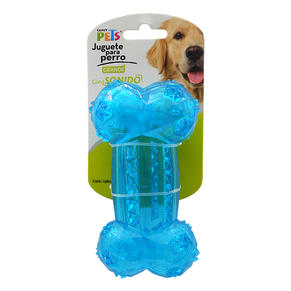 JUGUETE HUESO PRISMA C/SONIDO PARA PERRO